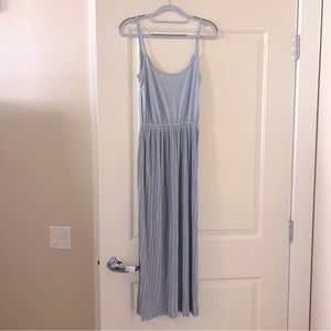 Brand new misty blue midi dress